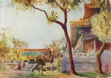 Der Gelbe Tempel, in der Nähe von Peking